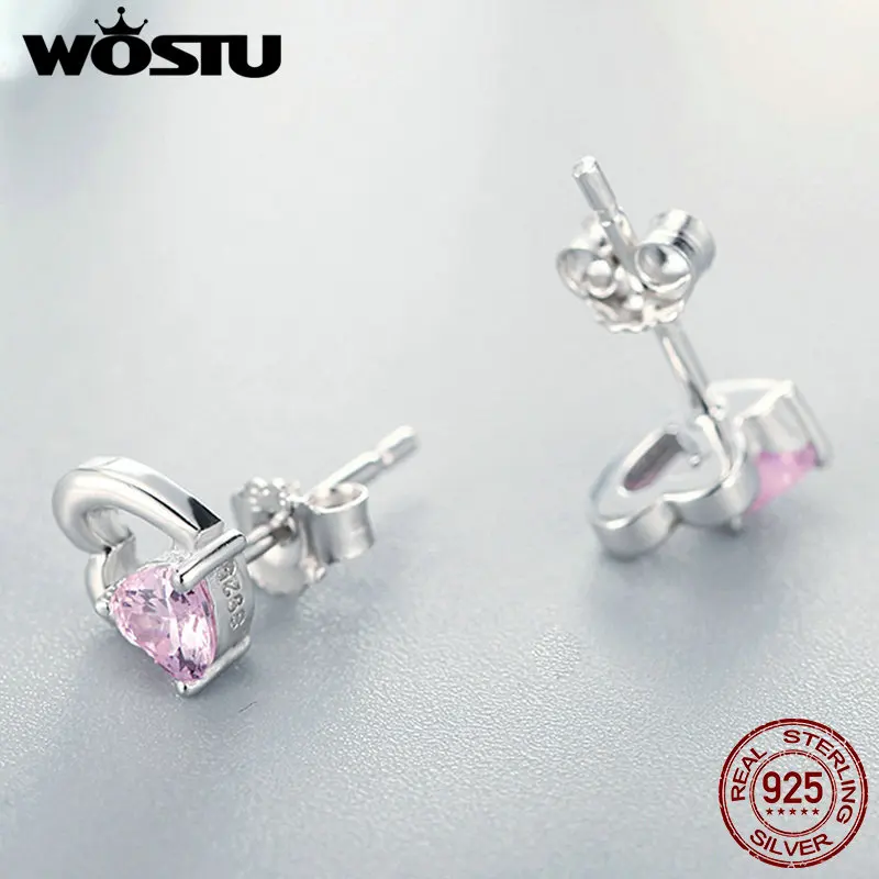 Женские серьги гвоздики из серебра 925 пробы с фианитом|stud earrings|stud earrings for womenearrings