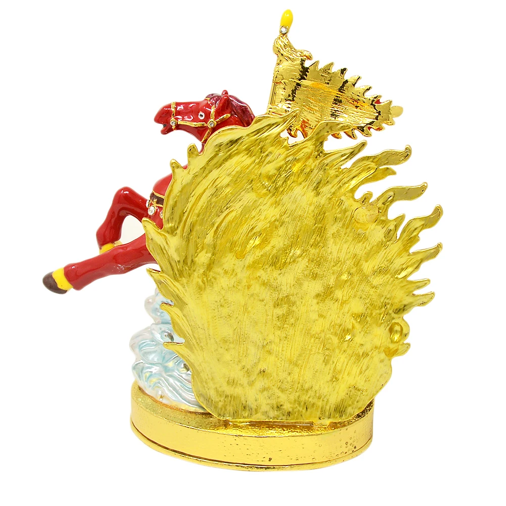 Bejewelled Flying Windhorse Feng Shui Home Decor | Дом и сад