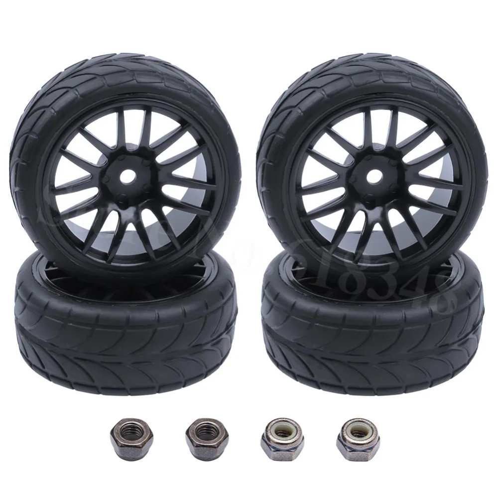 4 шт. шины и колеса для радиоуправляемых автомобилей 26 мм|rc car tires|hex 12mm12mm hex |