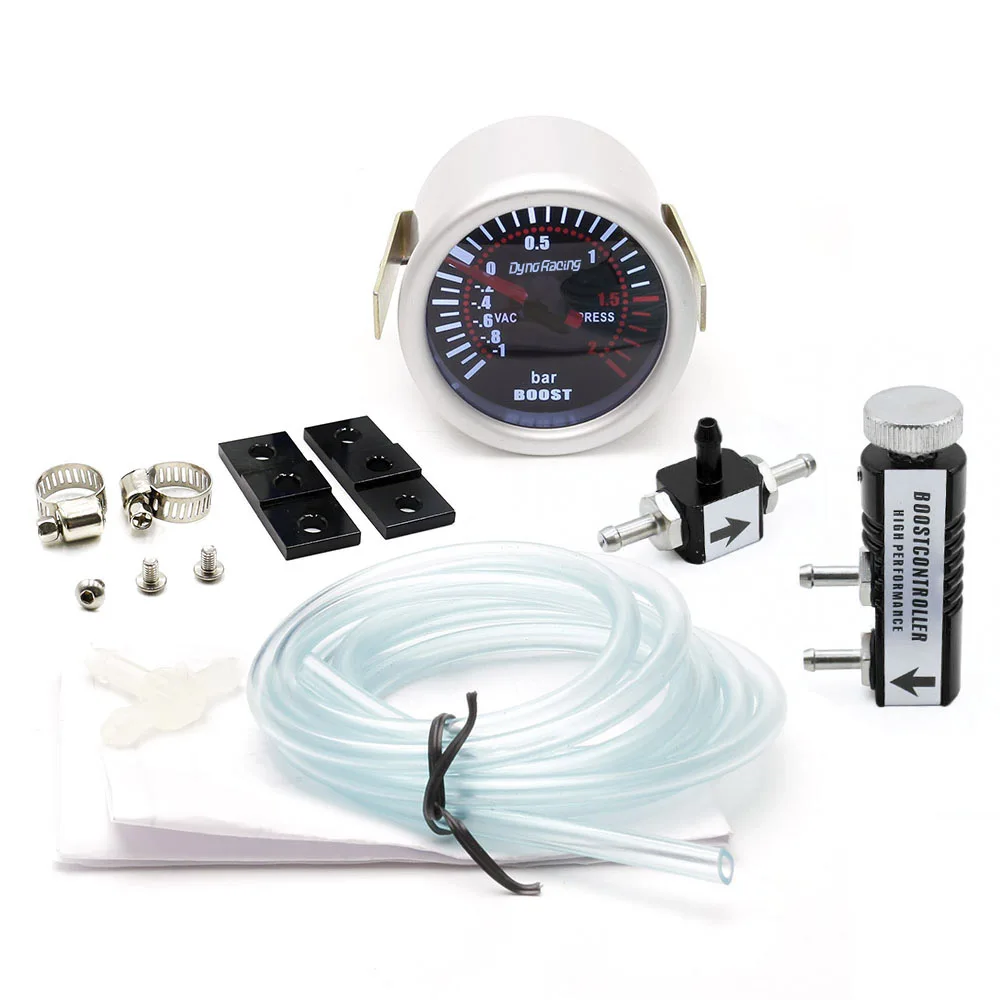 

Dynoracing 2 "52 мм автомобильный датчик дыма для объектива-1-2 бар с регулируемым автоматическим турбо-контроллером комплект 1-30 PSI в салоне