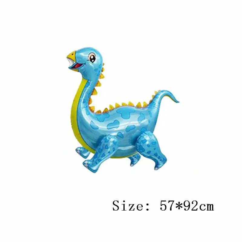 4D Dinosaur 1 шт. воздушные шары в виде динозавра, вечерние украшения в виде большого динозавра для детей на день рождения, вечерние шары в виде динозавра, детские игрушки - Color: 4D Dinosaur