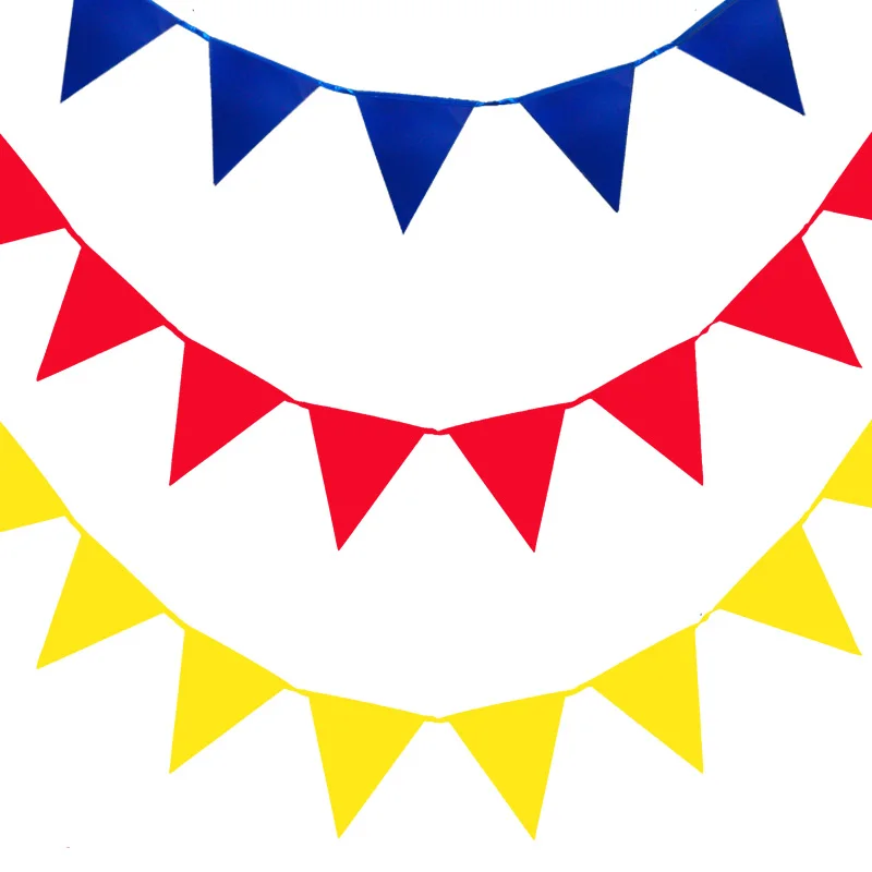 

Флаги 80 м, однотонные, белые, желтые, красные, синие, Рождественские декоративные свадебные украшения, флажки, баннер для свадьбы, товары для ...