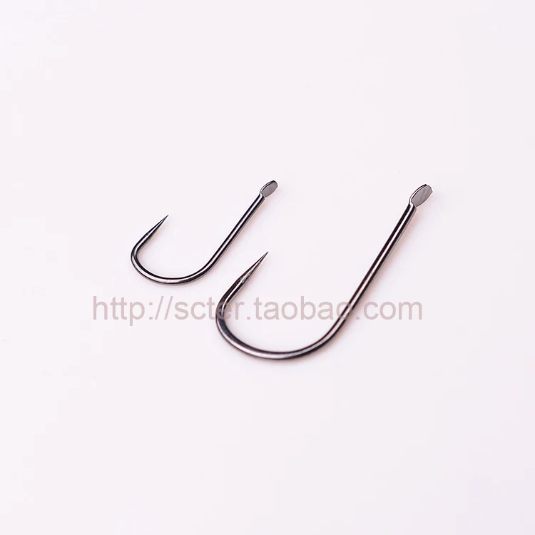 dropshipping100Pcs 0.1/0.3/0.5/0.8/1/2/3/4/5 New Kanto Barbless Hooks high Carbon Steel Fishing Hook non-barb hook | Спорт и
