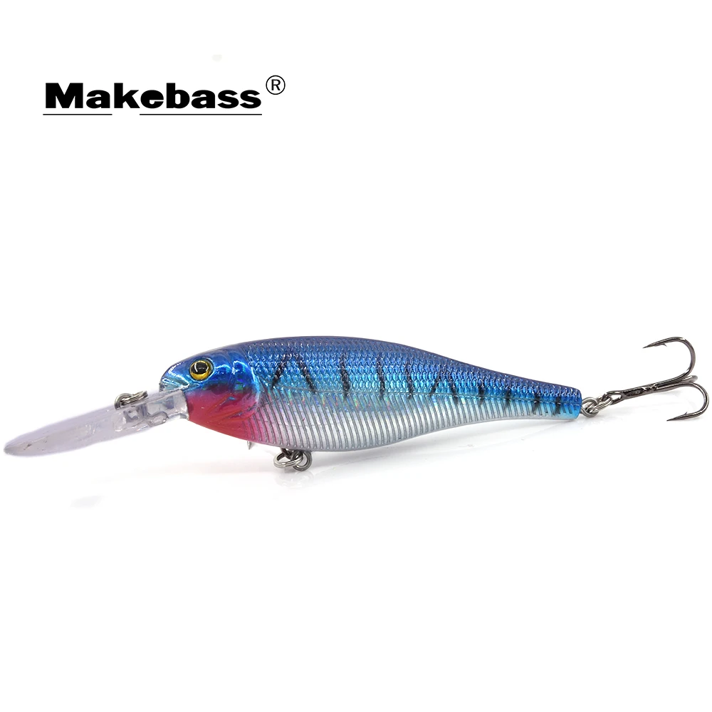 MAKEBASS Pesca рыболовные приманки набор Shad Suspending Jerkbait жесткие Topwater Popper плавающая