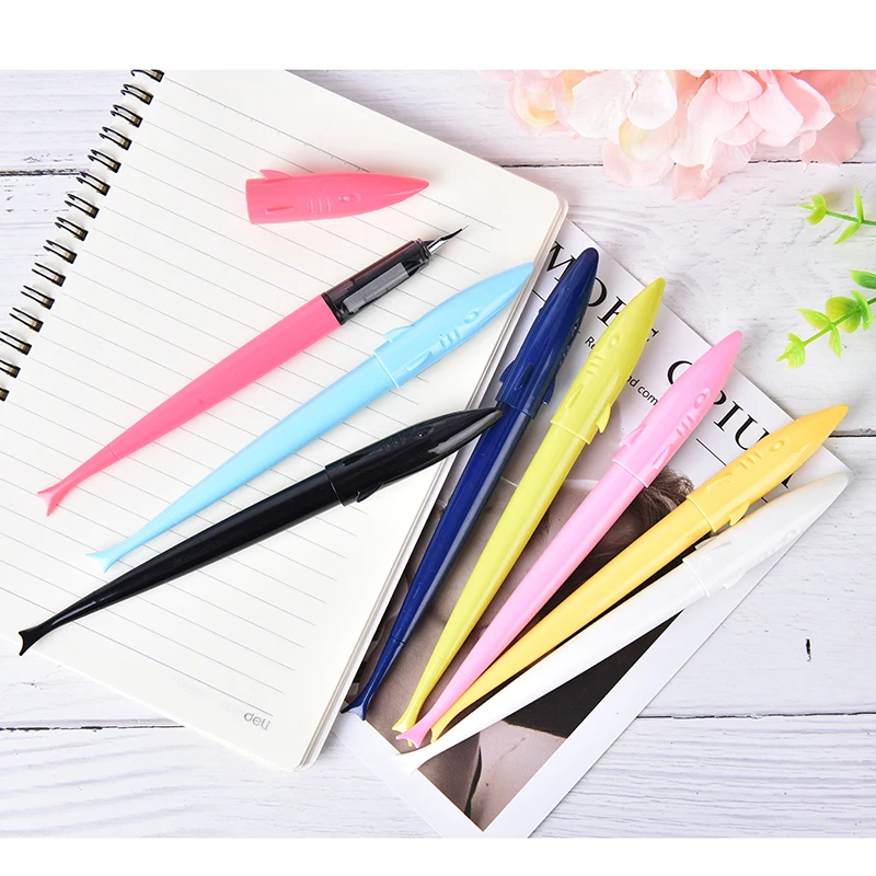 Алюминиевый сплав 993 мини маленькая Акула дым 0 5 мм авторучки перо для школы