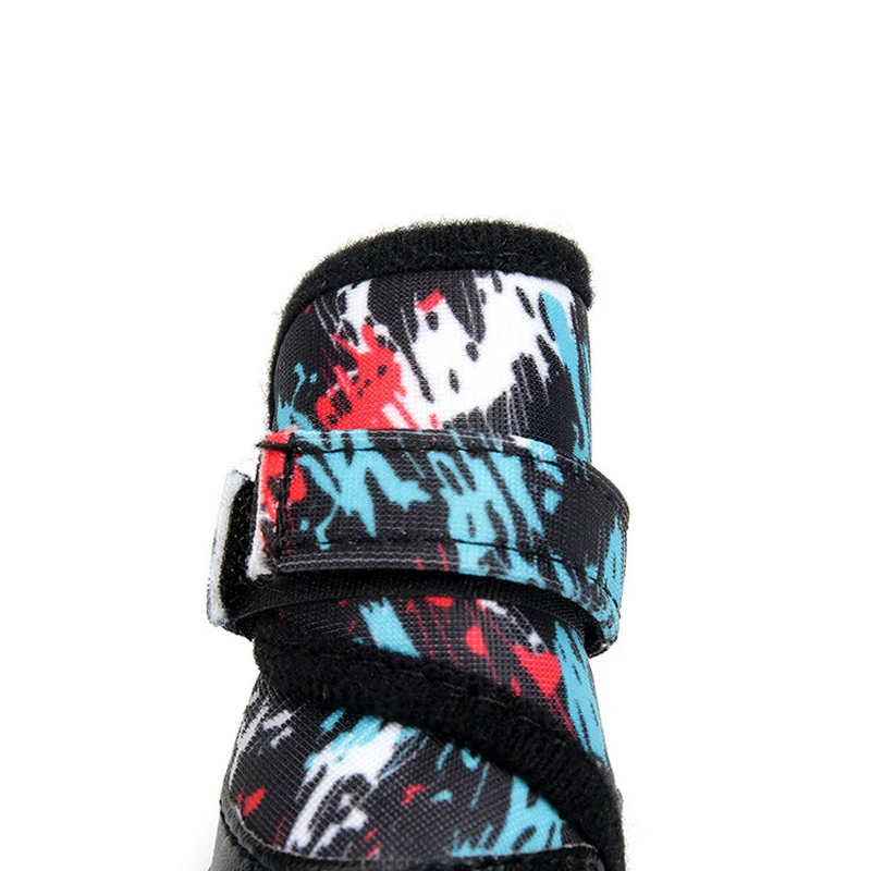 Зимняя обувь для домашних животных непромокаемые теплые зимние сапоги маленьких