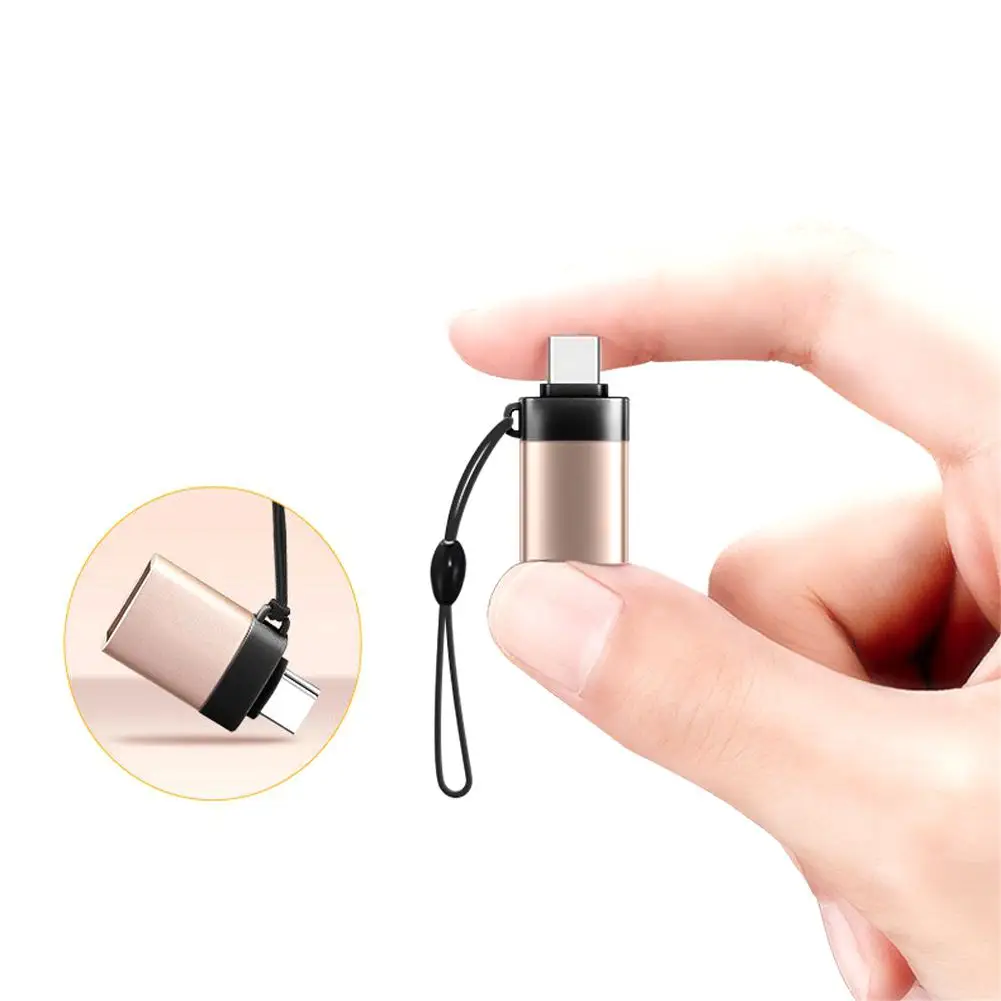 Адаптер EastVita Micro USB Type C 3 0 OTG алюминиевый сплав конвертер с брелоком r20|Кабели USB| |