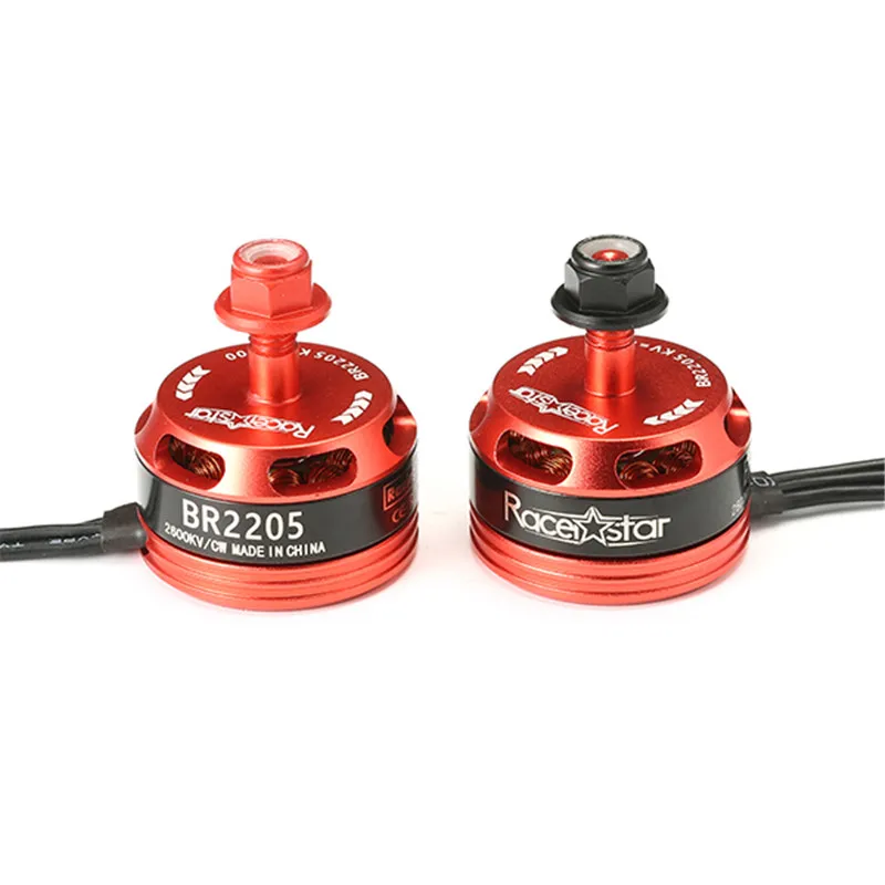 Высокое качество 1 шт. Racerstar Racing Edition 2205 BR2205 2600KV 2 4S бесщеточный двигатель CW/CCW для
