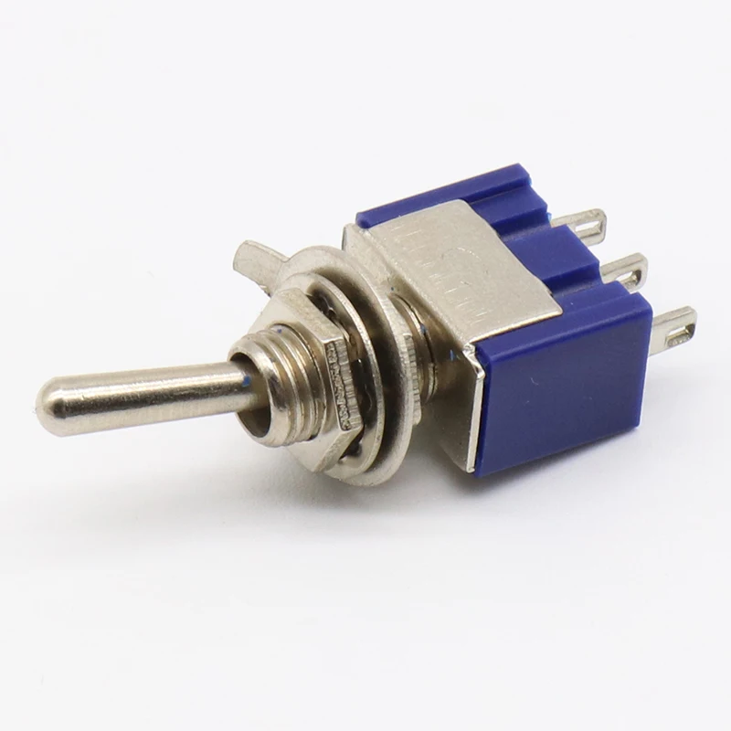 Акция! 5 шт. AC ON-ON SPDT 2 позиционный запирающий переключатель 6A 125V | Обустройство