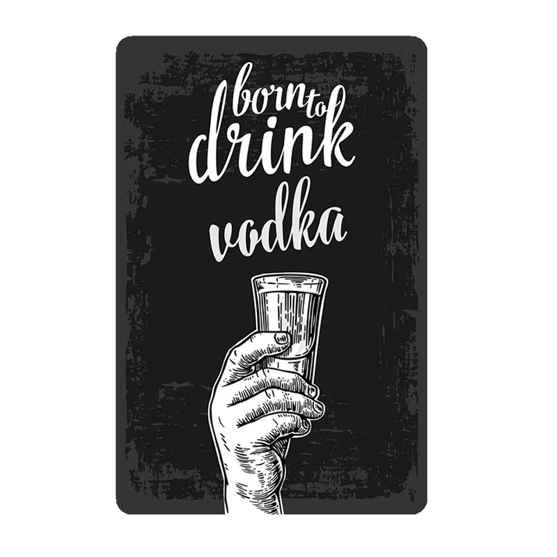 Mojito мартини водка винтажная металлическая вывеска для дома бара паба
