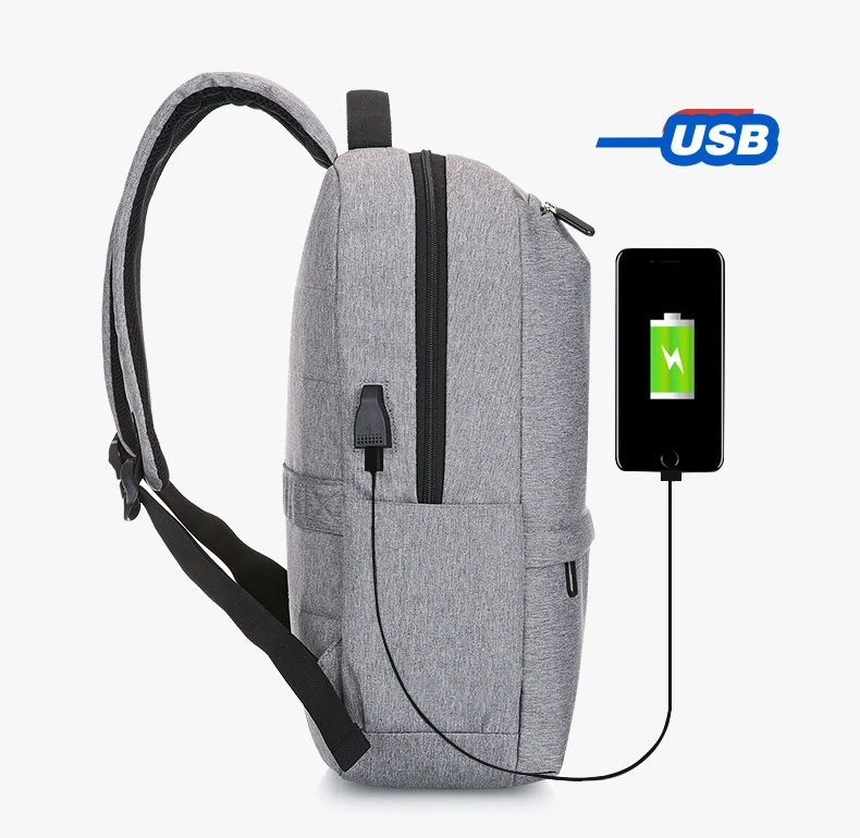 Новинка, водонепроницаемые мужские сумки для ноутбука с USB 15,6 дюймов, мужской рюкзак для ноутбука, унисекс, Feminina, для путешествий, для спорта, отдыха, для мальчиков, школьная сумка