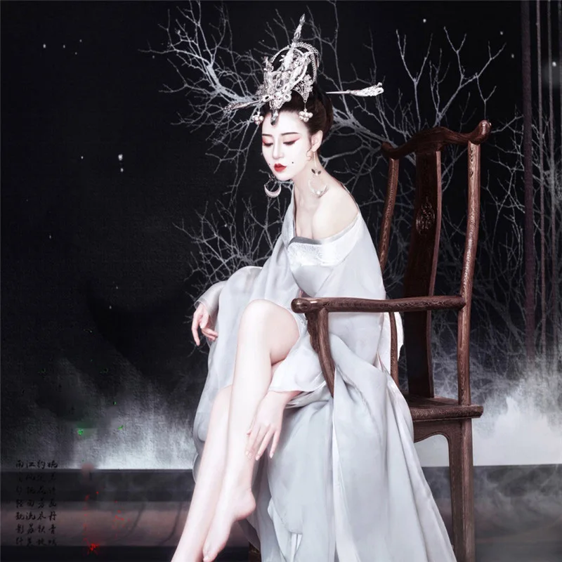 

Ban Mian Zhuang женский костюм Hanfu фото дом костюм для тематической фотографии Танг принцесса представление Hanfu