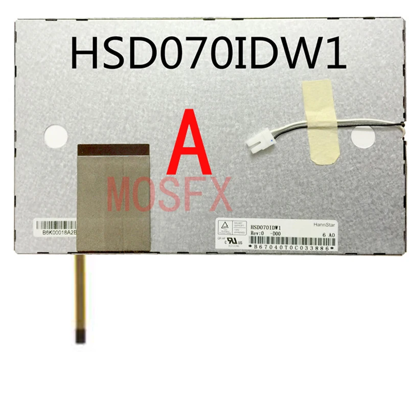 Original 7 inch LCD color HSD070IDW1 - D00 E11 E13 car navigation DVD screens+touch Free shipping | Компьютеры и офис