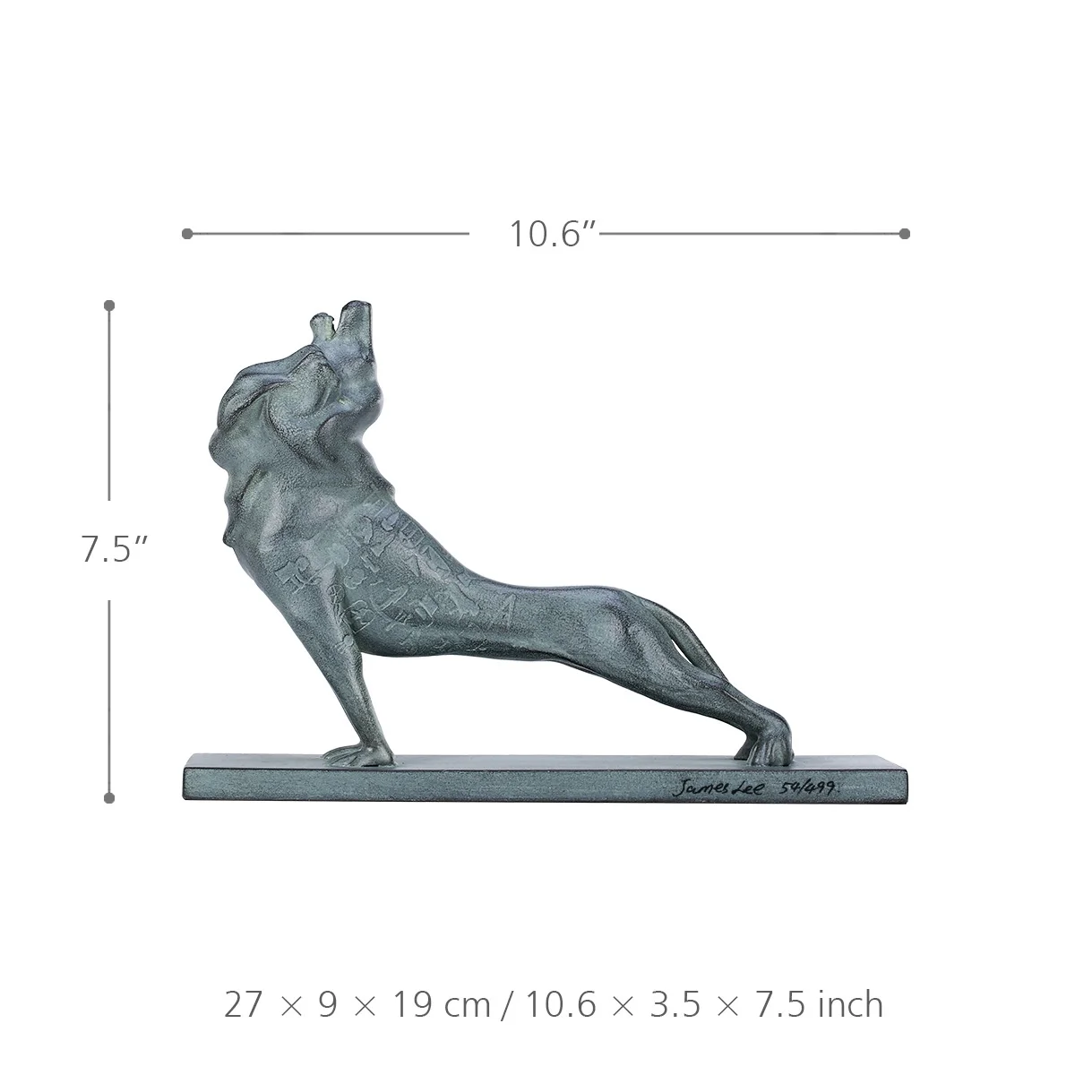 Статуэтка льва Tooarts из Натурального гранита алюминия для дома и дикой природы |