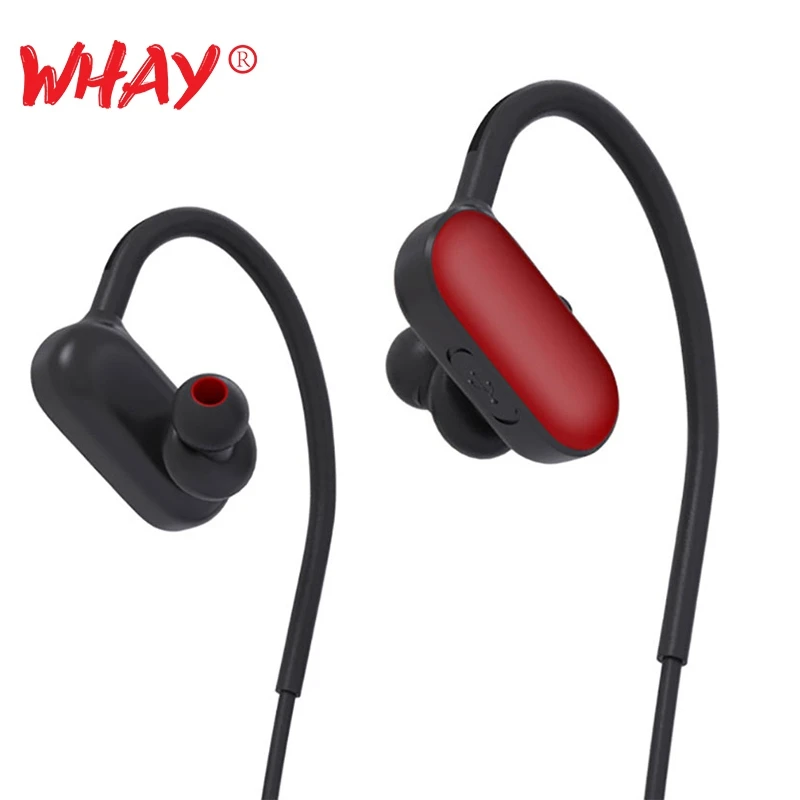 WhaY беспроводные стерео наушники Bluetooth бас в ухо гарнитура для iPhone X Samsung S6 Xiaomi с