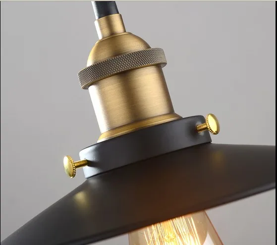 Американский кантри светодиодный потолочный светильник в стиле ретро