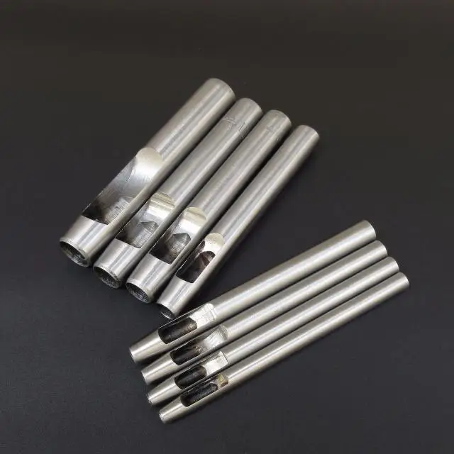 

9 in 1 Stainless steel round hole punch for belt punch Watch strap with hole 0.5/0.8/1.0/1.2/1.5/1.8/2.0/2.5/3mm 9pcs in 1 set