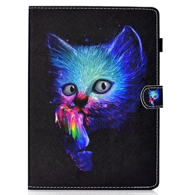 15 Для iPad 9,7 A1893 A1954 A1822 A1823 чехол милый кошелек сумка iPad A1474 A1475 A1476 Air 2 A1566 A1567 Прекрасный Принт с длинным рукавом держатель - Цвет: 15