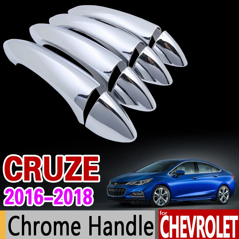 

Luxurious Chrome Handle Cover Trim Set for Chevrolet Cruze 2016 2017 2018 2019 2020 Chevy Sedan Hatch Accessories Stickers