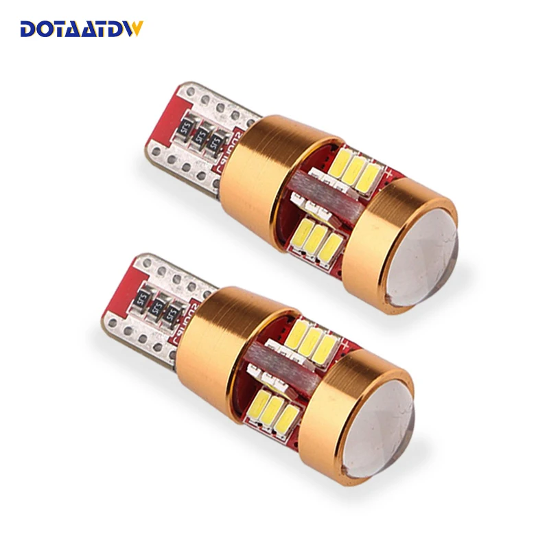 DOTAATDW 2PCS New Style T10 W5W 168 194 Car LED 3014SMD Auto Door Mirror License Plate Parking Bulb Width light|Сигнальная лампа| |