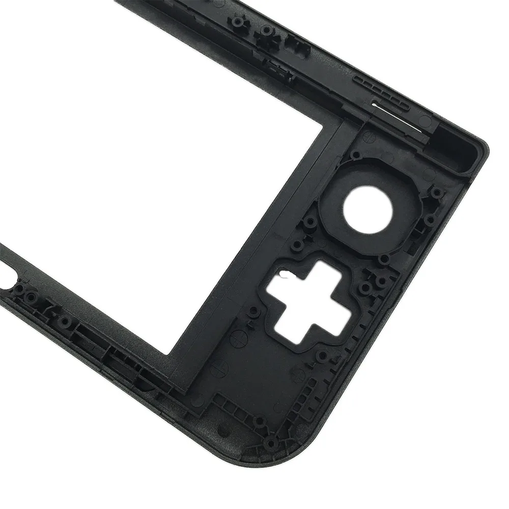 Новинка 2015 Verison для Nintendo 3DS XL запасные петли черная Нижняя средняя оболочка/чехол