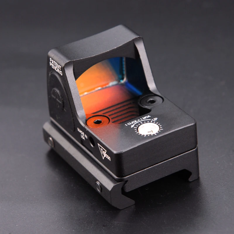 Мини Trijicon RMR красная точка прицел Glock дробовик зеркальный подходит 20 мм Weaver Rail для
