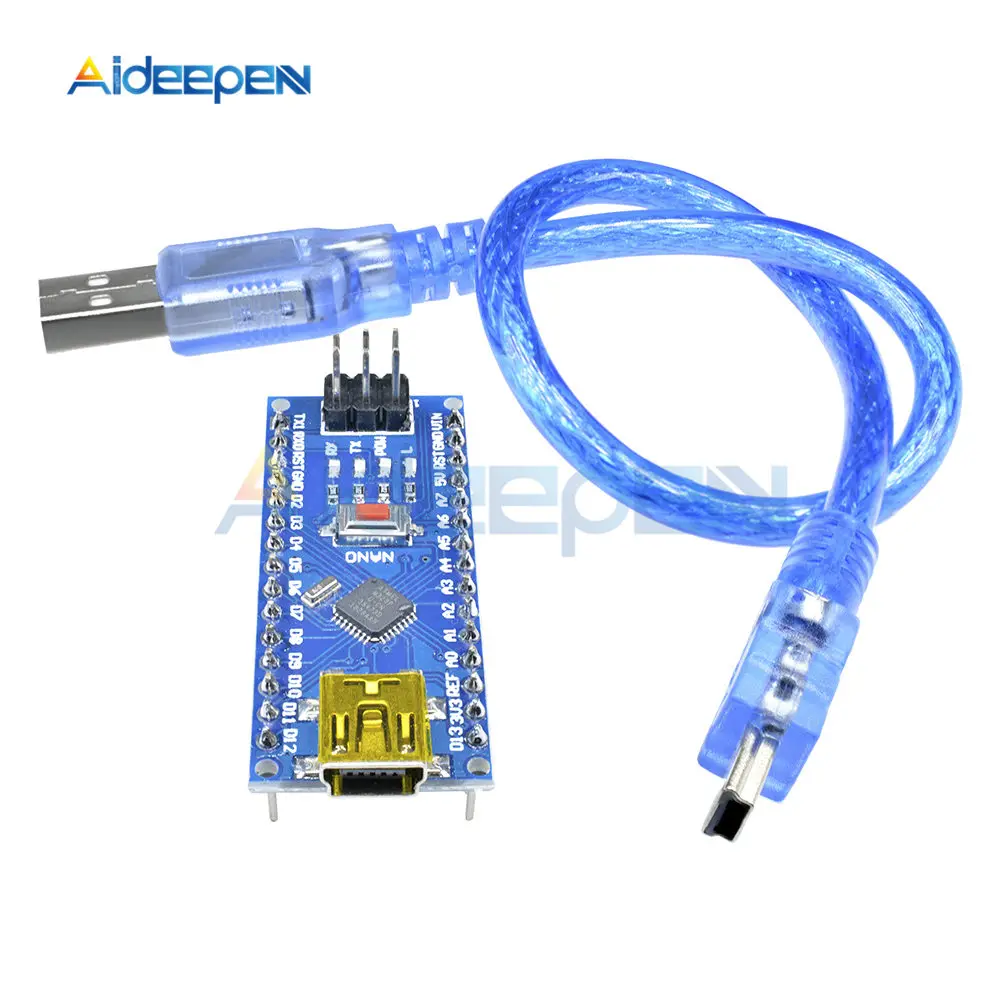 

Плата микроконтроллера ATmega328 Nano 3,0, 5 В, 16 м, 1 шт.