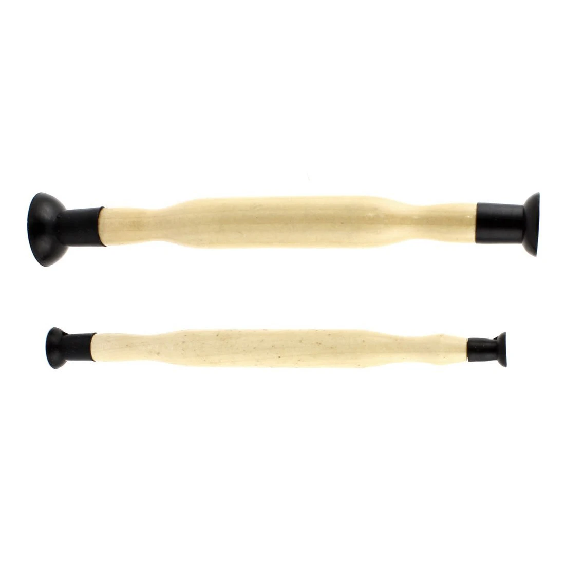 New Double Ended Wooden Grip Valve Grinding Stick Lapping Tool Set 2 Pcs | Инструменты