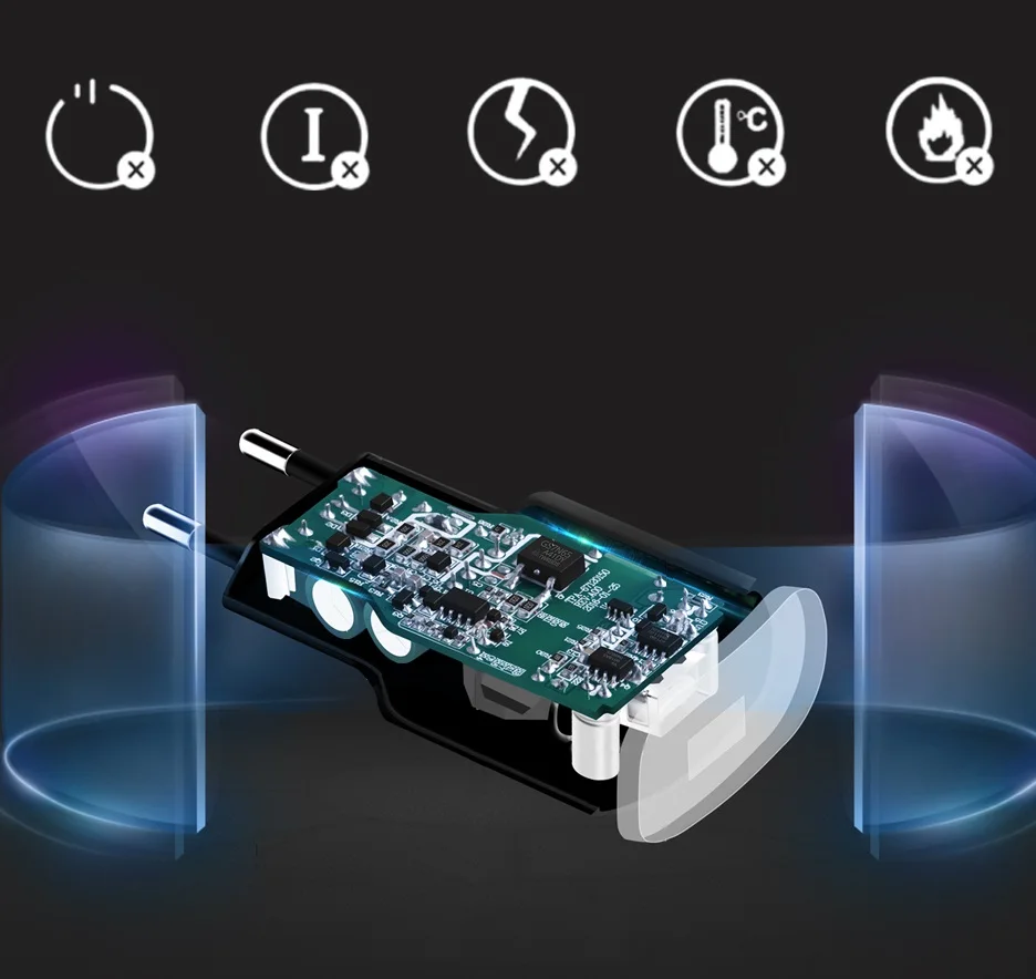 Fonken USB Зарядное устройство Quick Charge 3.0 fast Зарядное устройство qc3.0 qc2.0 18 Вт стены USB адаптер для Запасные Аккумуляторы для телефонов Портативный мобильного телефона зарядное устройство