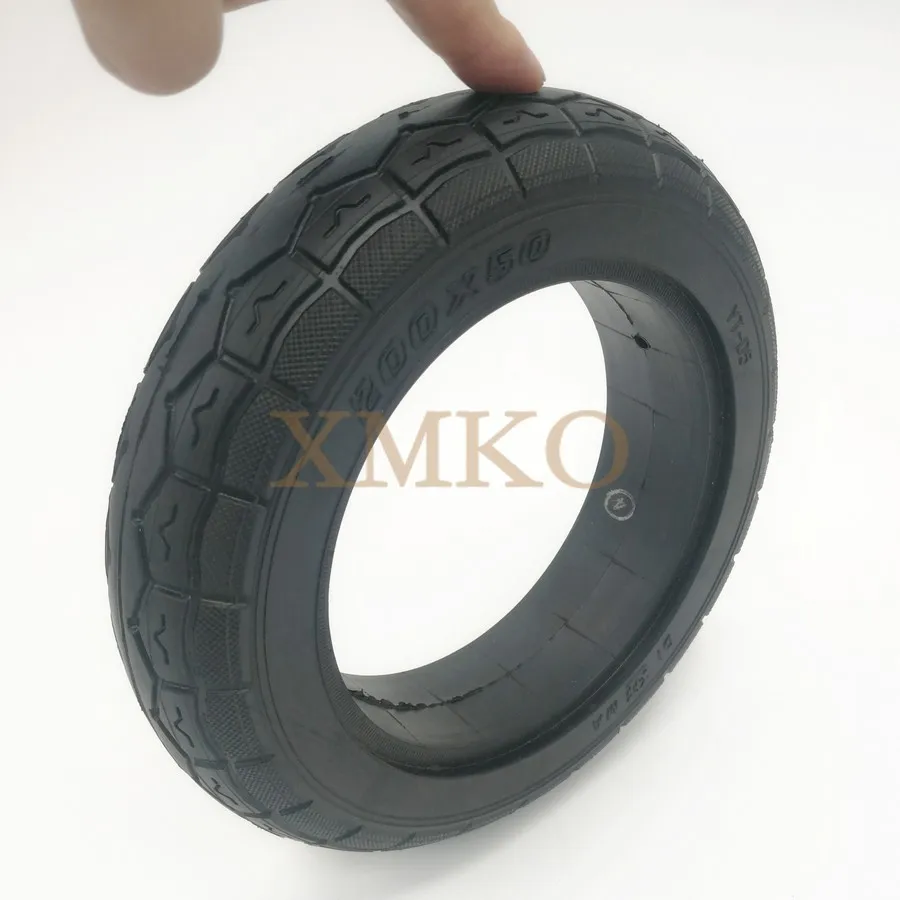 Новое обновление 200x50 твердые шины 8 дюймов для электрического скутера велосипед