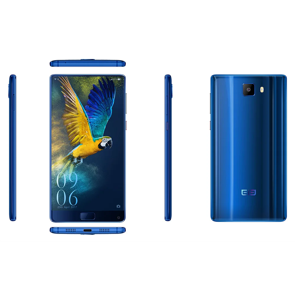 Elephone S8 Дека core 4 г Phablet Android 7.1 6.0 дюймов 2 К Экран helio X25 2.5 ГГц ГБ + 64 21.0MP сканер