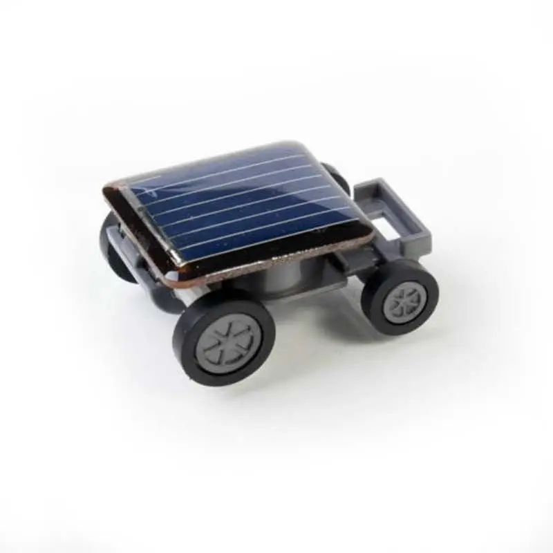 Забавные мини-игрушки для детей игрушечный автомобиль на солнечной энергии