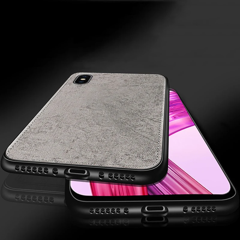 Luxury Magnetic Fabric Cloth Soft Silicone Case For iPhone XS Max XR X 7 8 Plus 6 6s Ultra-thin Texture Phone Cases Cover |