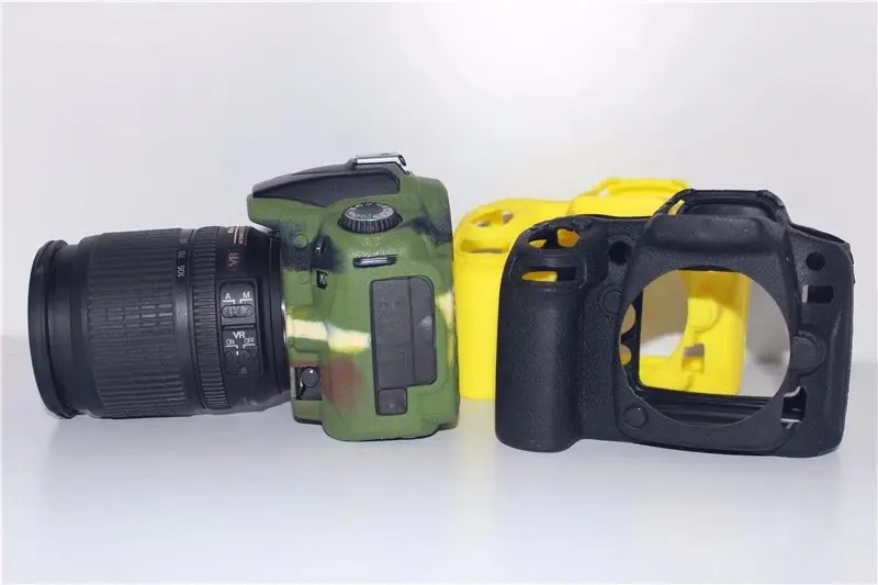 Новая мягкая сумка для камеры силиконовый чехол резиновый защитный Nikon D90|soft camera