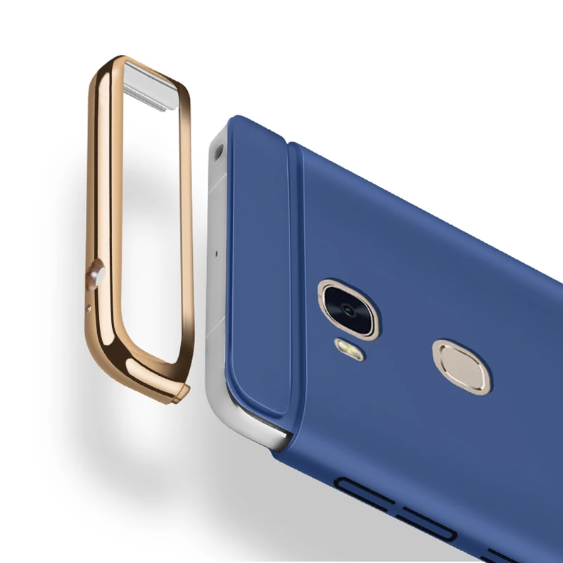 Жесткий чехол для huawei Honor 5X Полная защита корпус матовая задняя крышка бампер