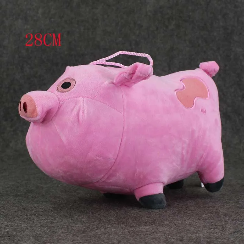 30cm large size Новые гравитационные падающие валы розовые плюшевые игрушки Свинья Мягкие мягкие куклы 16 см 6 ''/30 см 11'' - Цвет: 30cm large size
