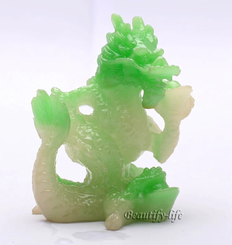 Талисман аллохроический дракон с зелеными деньгами фэншуй лучшие подарки новый