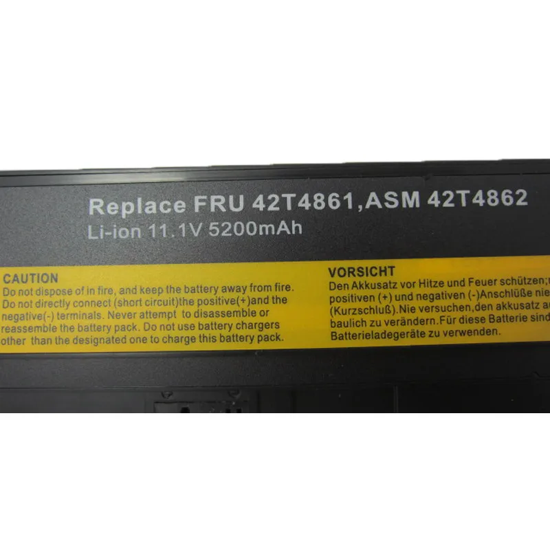HSW ноутбук Батарея для lenovo ThinkPad X220 X220i X220s 0A36281 0A36282 0A36283 42T4861 42T4862 42T4863 42T4865 Аккумулятор akku