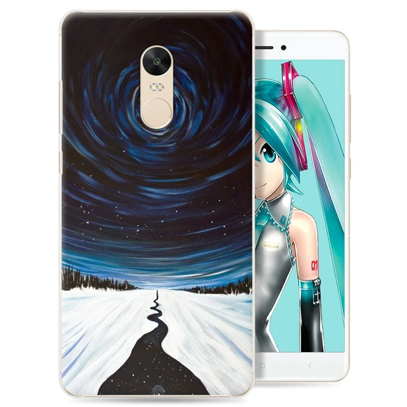 Новый тонкий пластиковый прозрачный чехол для Xiaomi Redmi Note 4X противоскользящий