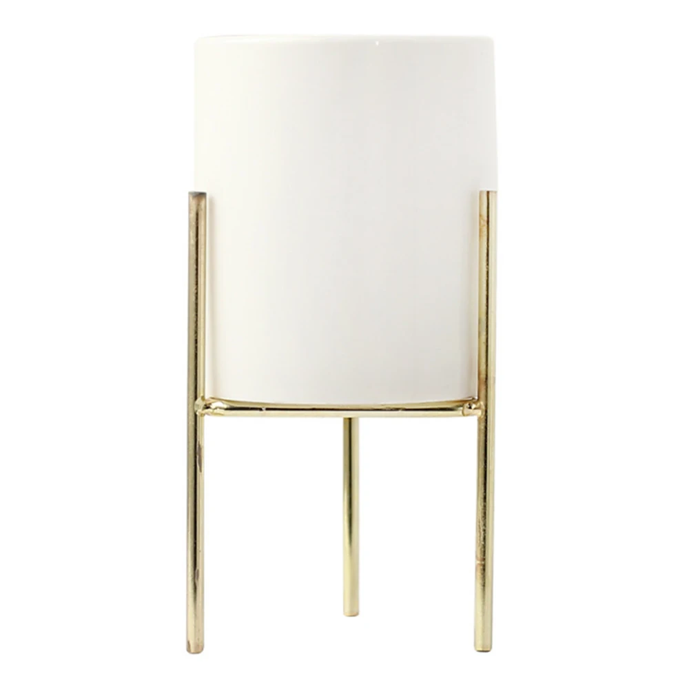 Креативный цветочный горшок стойка подставка для цветов Геометрическая