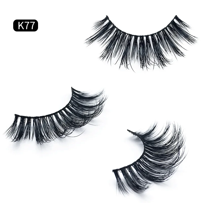 Mangodot Eyelash 3D Mink Lashes Luxury Hand Made Mink Eyelashes Thick Volume Upper Lashes Cruelty Free Mink False Eyelashes
