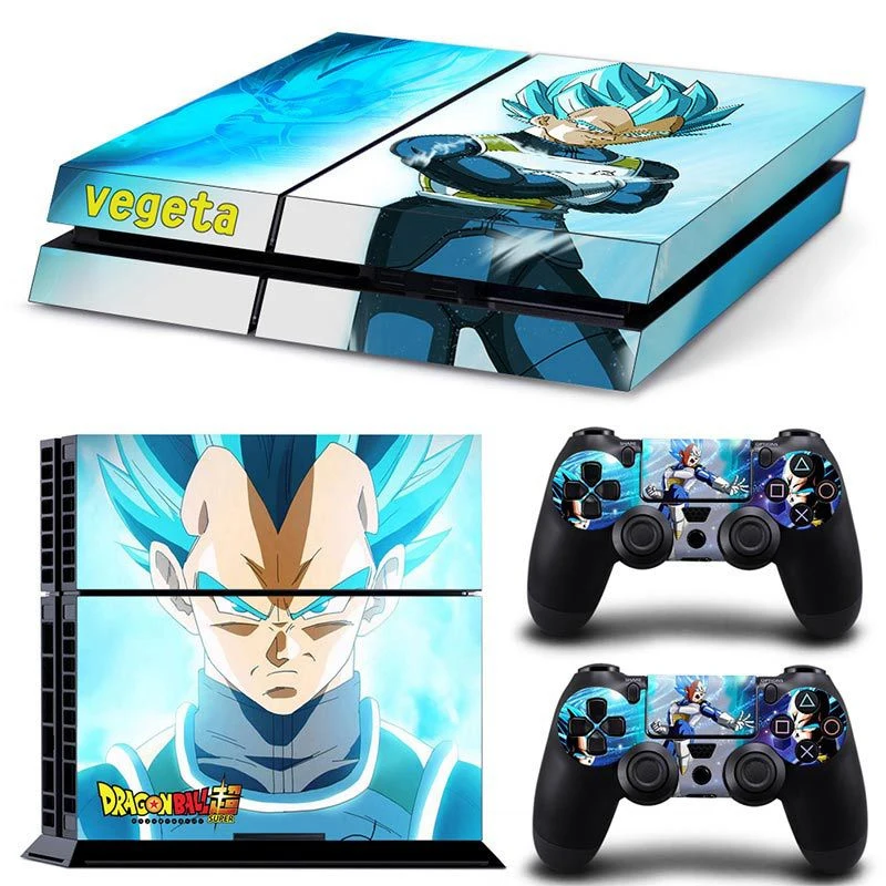 8493 Dragon Ball Супер Сон Гоку виниловая Обложка Наклейка PS4 кожа для sony playstation 4 консоли и 2 контроллера Защитная Наклейка - Цвет: 8493