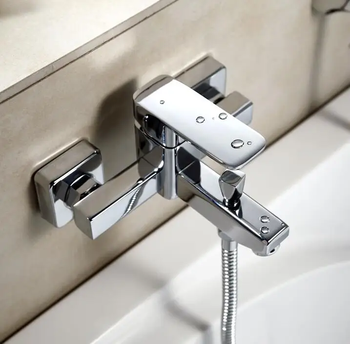 Настенный современный кран для ванной комнаты раковины в и душа ванной|bath and shower
