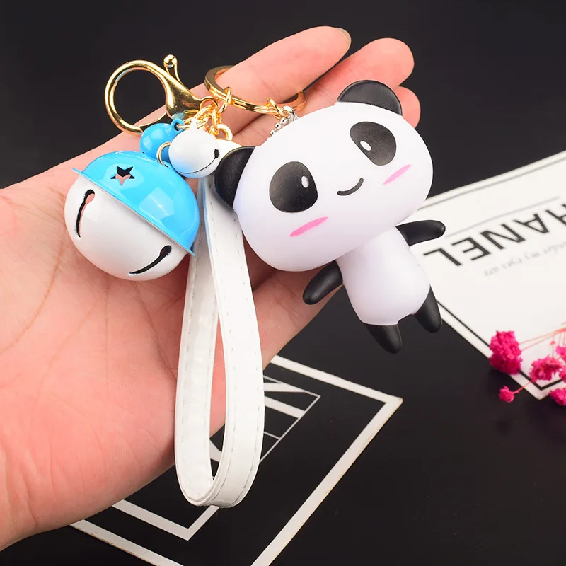 Новое поступление милый творческий мини панда Форма Кукла мультфильм Keychain
