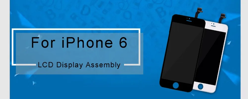 AAA+++ класс EFaith 10 шт./лот ЖК-экран для iPhone 6 дисплей сенсорный экран замена сборка дигитайзер с бесплатной доставкой