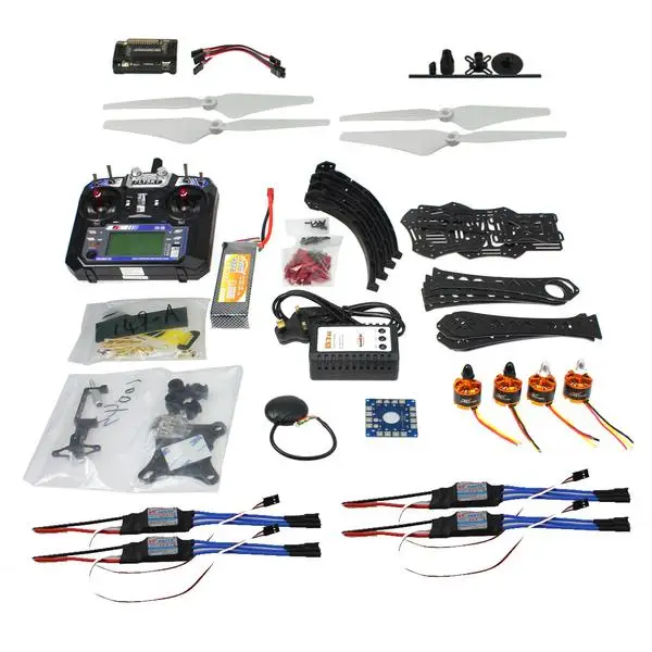 _ Полный комплект DIY RC Дрон Квадрокоптер X4M380L рамка APM 2 8 Gimbal TX|rc flying wing glider|frame