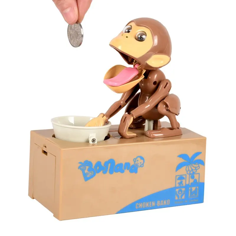 Кража монет Копилка коробка для денег детей подарок на день рождения 1 шт. без