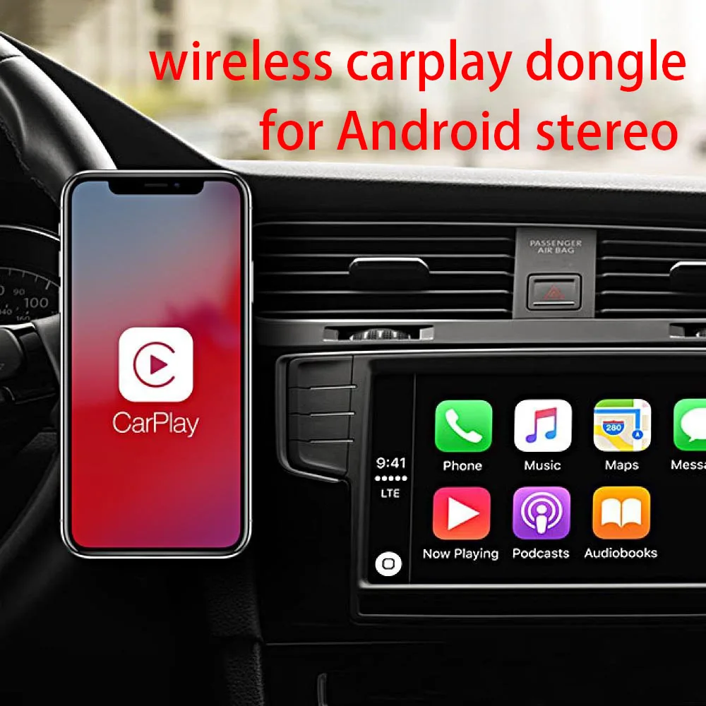 Беспроводной Apple CarPlay ключ для Android навигационный радио Автомобильный плеер USB Carplay комплект с Android Авто usb ключ carplay комплект