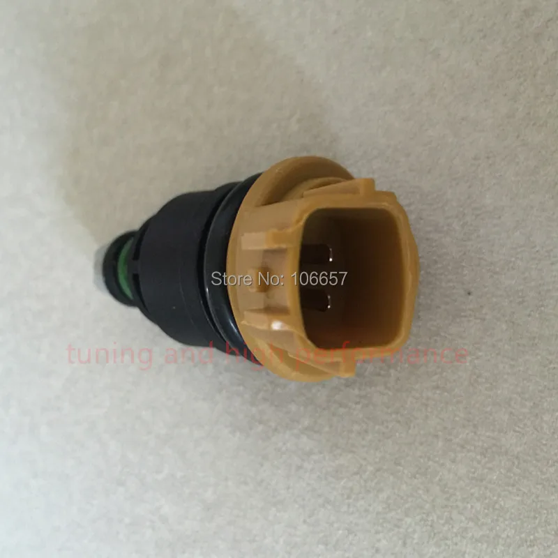 ВЫСОКОПРОИЗВОДИТЕЛЬНЫЙ ВПРЫСКИВАТЕЛЬ ТОПЛИВА SIDE FEED 555CC NISMO 6# 16600-RR543 ЖЕЛТЫЙ ДЛЯ NISSAN 300ZX Z32 RB25DET VG30DETT SR20DET KA24 ON.