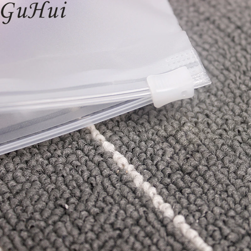 10Pcs/lot Matte Clear Travel Storage Bags Zipper Organizer Bag For Clothing Underwear Socks Shoes Packing Pouch Housekeeping | Дом и сад